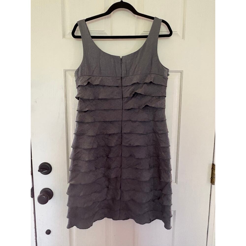 Jessica Howard size 12 special occasion dress in silver-gray - Picture 2 of 10